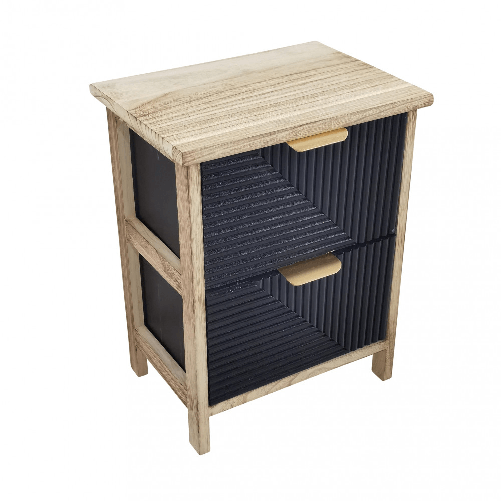 MILANI HOME LEXIS - mobiletto in legno con cassetti