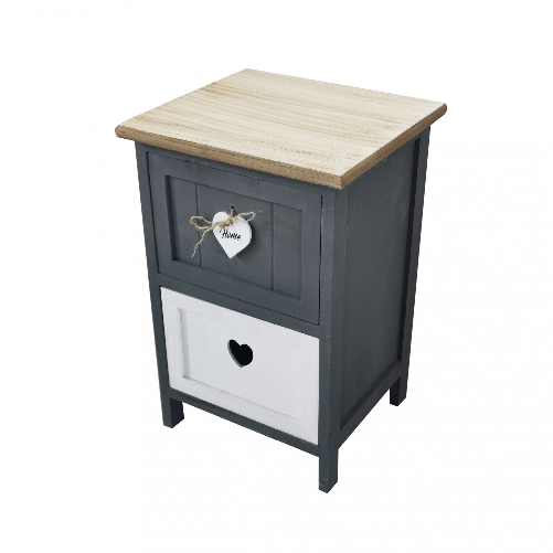 MILANI HOME GENESIS - mobiletto in legno con cassetti