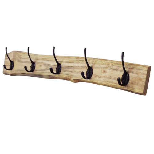 MILANI HOME MADDOX - appendiabiti in legno di teak