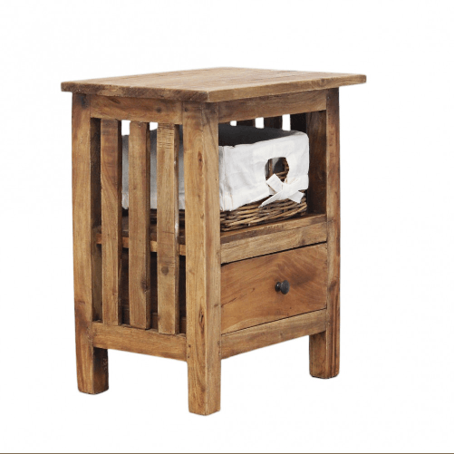MILANI HOME DRACO - mobile in legno riciclato