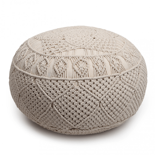 MILANI HOME RODRIGO - pouf in cotone