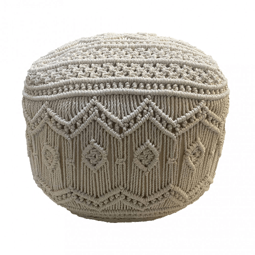 MILANI HOME SORAYA - pouf in cotone