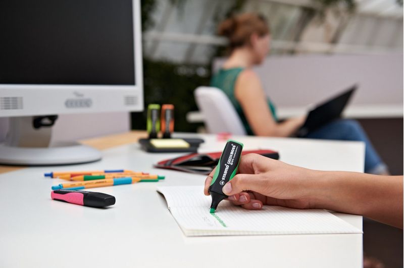 Stabilo-Confezione-10-Green-Boss-Verde