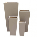 MILANI HOME MARGHE - set di 4 vasi da giardino