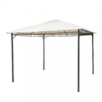 MILANI HOME GREX - gazebo da giardino in acciaio 3 x 4 m