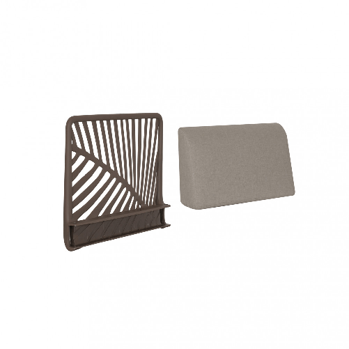 MILANI HOME ASH - schienale angolare per salotto componibile