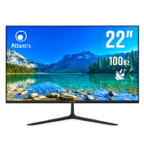 ATLANTIS LAND  Monitor atlantis led 21,5 wide a05-he22vf-vhm va 100hz 1920x1080 5ms 250±15cd/m² 3