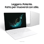 SAMSUNG Galaxy book2 pro se 15.6 ultra 7 16gb 512gb silver win11 pro - NP954XGK-KA1IT