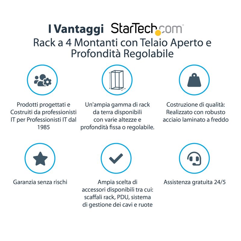 StarTech-Armadio-Server-Rack-con-4-staffe-a-Telaio-Aperto-12U-con-profondita--regolabile