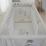 Coccolissimi  Paracolpi + Piumino sfoderabile + Set lenzuola 3pz per Lettino Compact fiancoletto e Next2Me