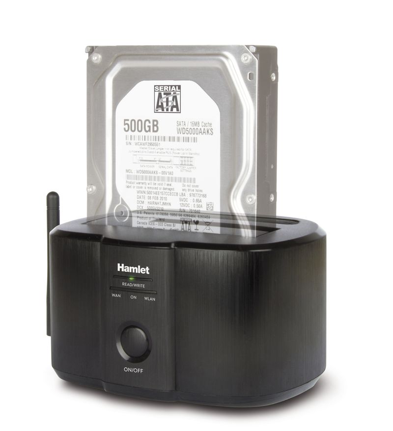 Hamlet-Wi-Fi-Single-Bay-Docking-Station-for-2.5-3.5-SATA-HDD
