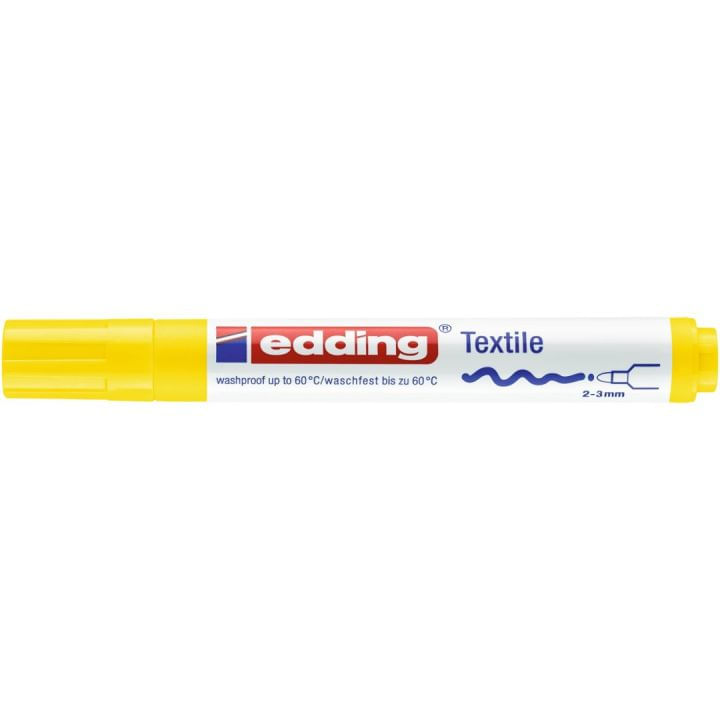 Edding-4500-Pennarello-permanente-per-tessuti---Punta-Tonda---Linea-tra-2-e-3-mm---Odore-neutro---Asciugatura-rapida---C