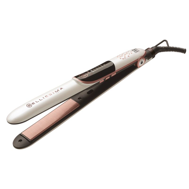 Bellissima-Creativity-Color-Shine-B22-Piastra-per-Capelli-Colorati-con-Rivestimento-in-Tessuto-Regolazione-Temperatura-da-150°-a-230°