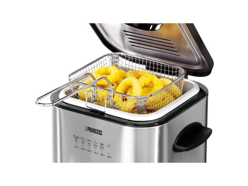 Princess-182611-Mini-Friggitrice-e-Fonduta-840-W-Acciaio-Inox