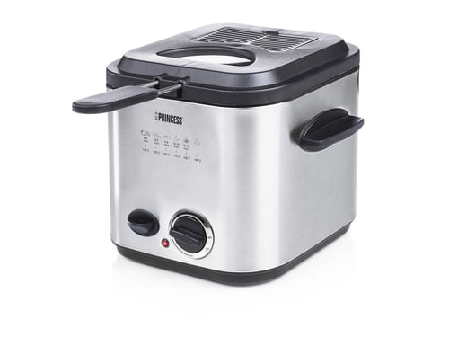 Princess-182611-Mini-Friggitrice-e-Fonduta-840-W-Acciaio-Inox
