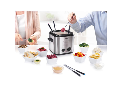 Princess-182611-Mini-Friggitrice-e-Fonduta-840-W-Acciaio-Inox