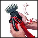 Einhell-GE-CG-18-100-Li-T-Solo-cesoia-per-erba-cordless-10-cm-18-V-Nero-Rosso