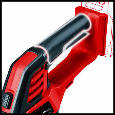 Einhell-GE-CG-18-100-Li-T-Solo-cesoia-per-erba-cordless-10-cm-18-V-Nero-Rosso