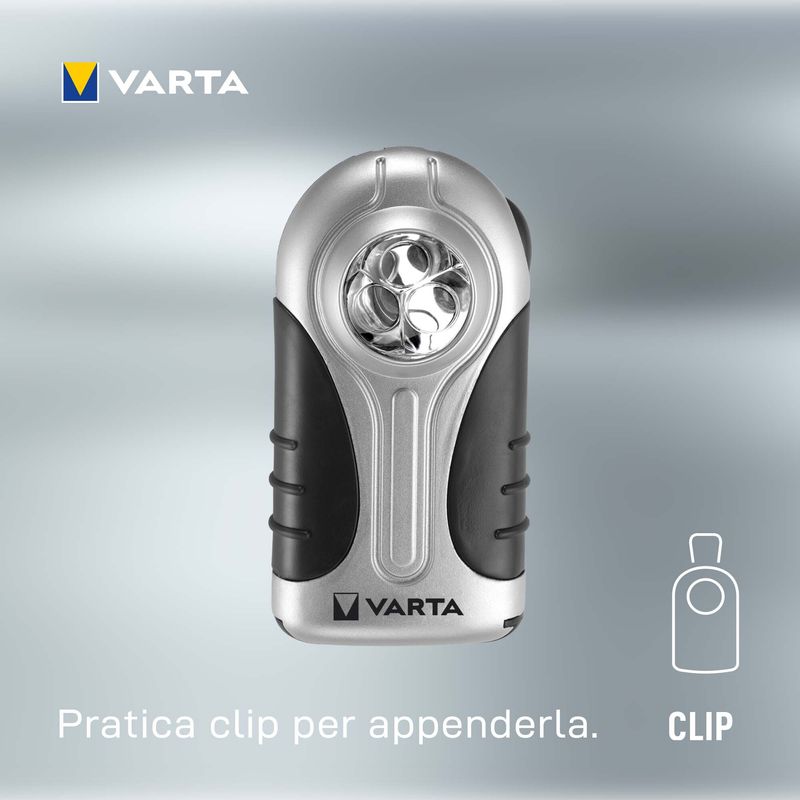 Varta-Torcia-Astuccio-Led-Silver-Light-3Xaaa