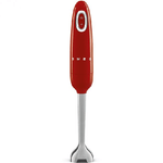 Smeg, frullatore a immersione hbf01rdeu, funzione turbo e sistema di taglio flowblend