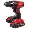 Einhell-Trapano-Batteria-Con-Valigetta-E-2-Batterie-1300Mah-18V-Tc-Cd18-2Li