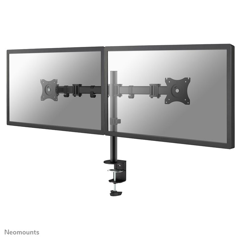 NewStar-NeoMounts-NM-D135DBLACK-Staffa-per-scrivania-nera-per-2-Monitor-10-27--