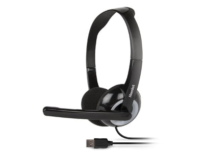 Hamlet-Smart-Headset-Auricolare-con-microfono-sullorecchio-USB