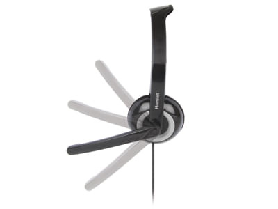 Hamlet-Smart-Headset-Auricolare-con-microfono-sullorecchio-USB