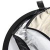 Walimex-17682-riflettore-per-studio-fotografico-Rotondo-Nero-Oro-Argento-Trasparente-Bianco