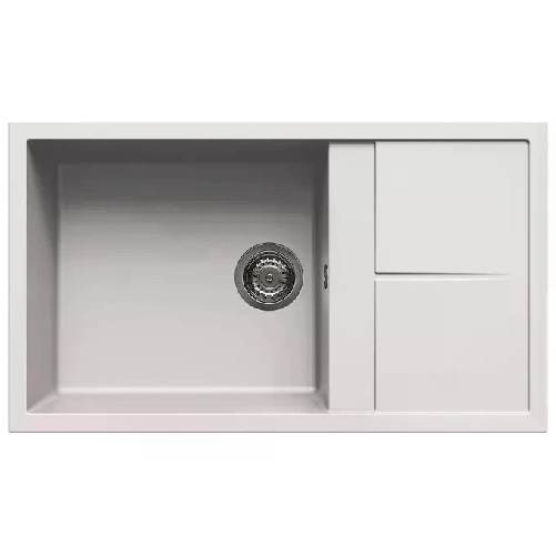 Elleci-Unico-410-Lavello-montato-su-piano-Rettangolare-Granitek