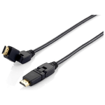 Equip 119361 Cavo HDMI 2.0 girevole, 1,0 m, spina girevole, 4K/60Hz