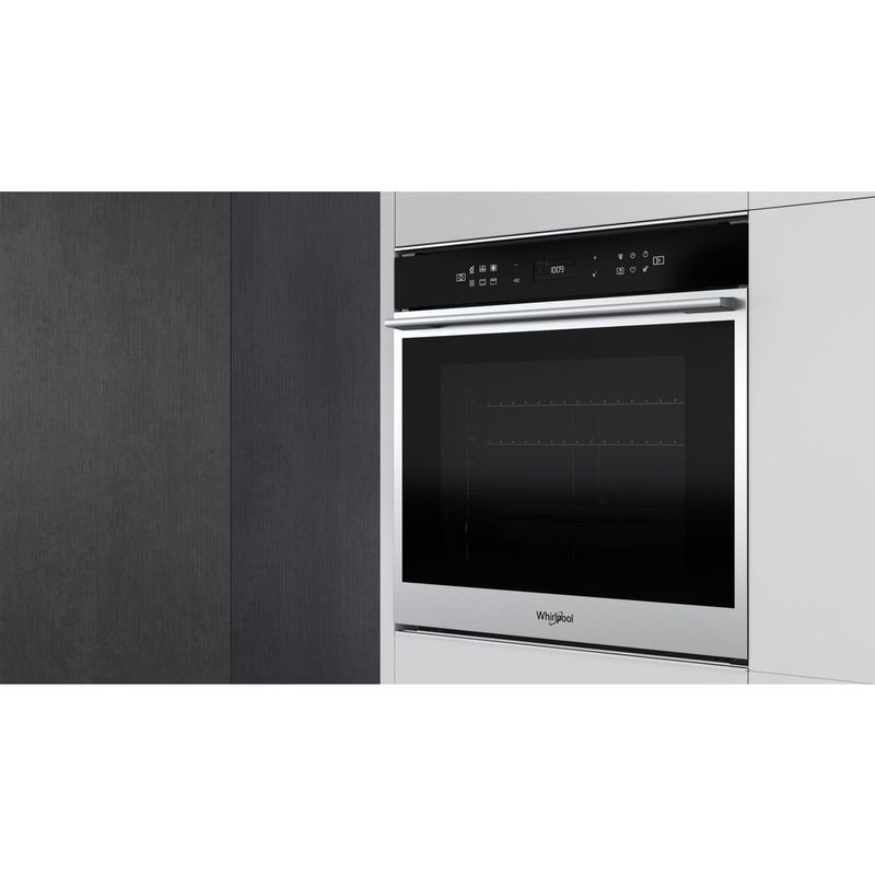 Whirlpool-W7-OS4-4S1-H-forno-73-L-3650-W-A--Acciaio-inossidabile