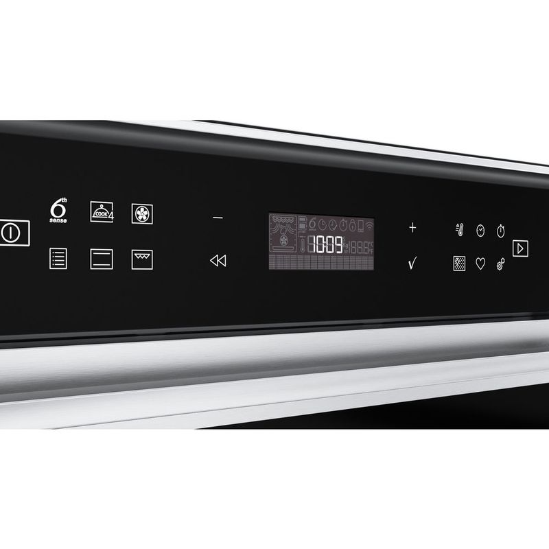 Whirlpool-W7-OS4-4S1-H-forno-73-L-3650-W-A--Acciaio-inossidabile