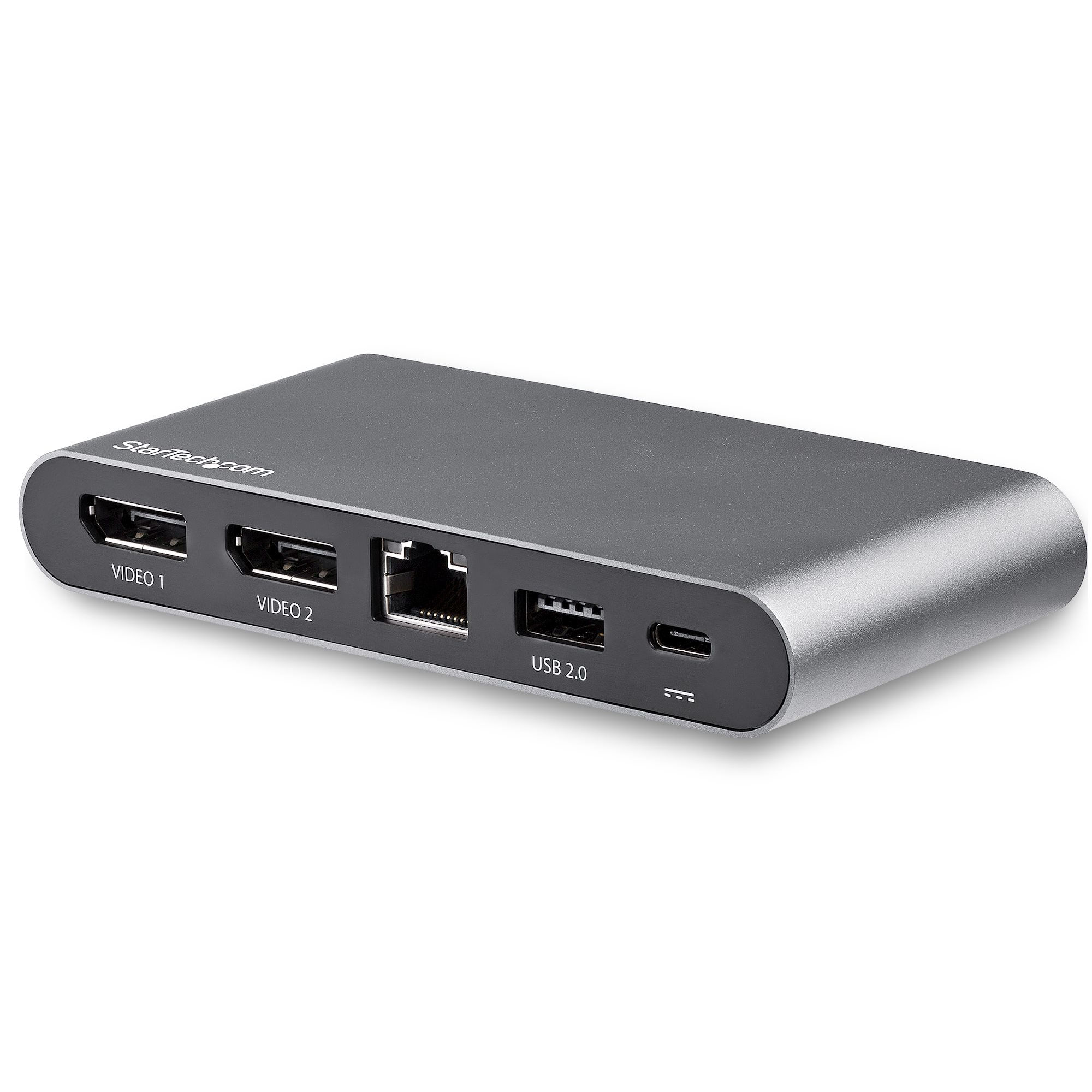 StarTech.com Adattatore Multiporta USB-C per doppio monitor - Adattatore DisplayPort dual 4K - 2 x 4K DP - 100W PD 3.0