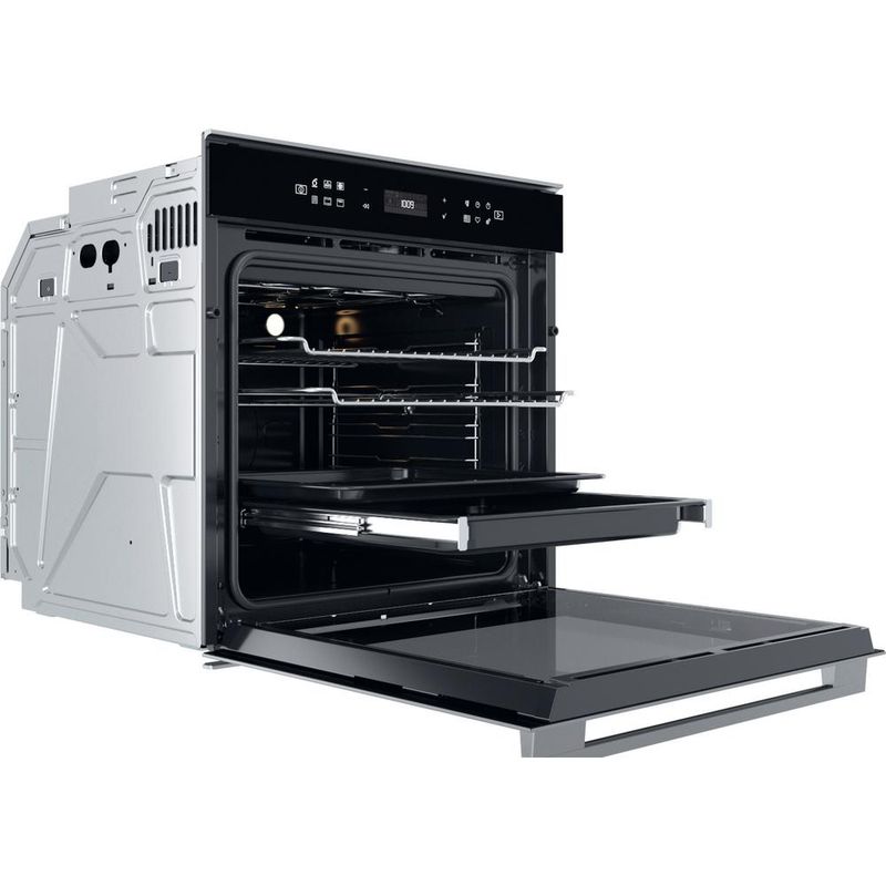 Whirlpool-W7-OM4-4S1-P-73-L-A--Nero-Acciaio-inossidabile