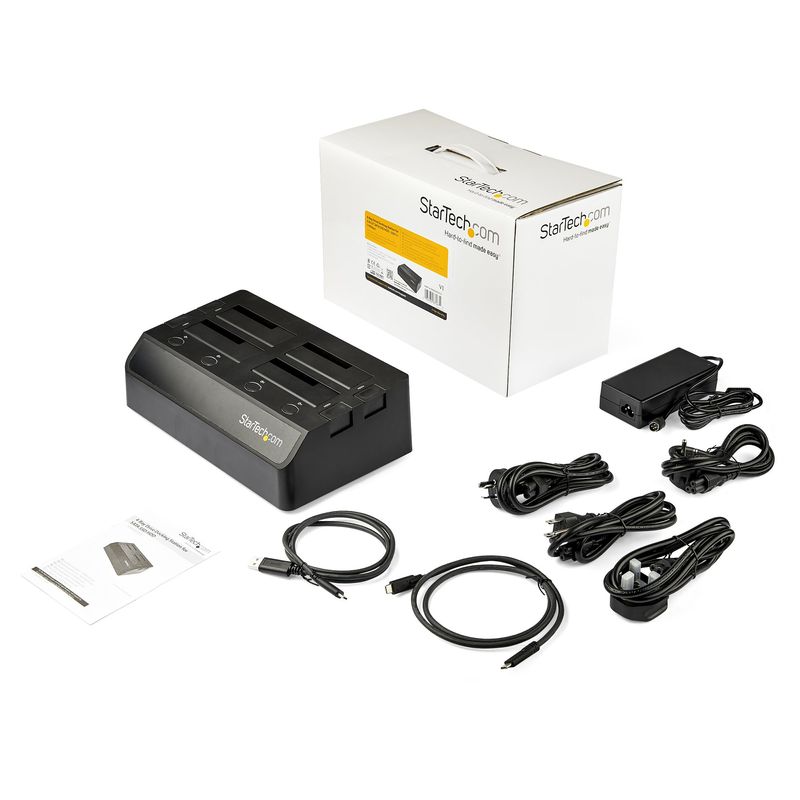 StarTech.com-Docking-Station-per-4-HDD-SSD-SATA-da-25-35---Dock-USB-3.1--10Gbps--con-UASP