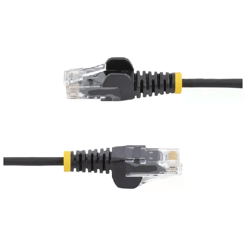 StarTech.com-Cavo-di-Rete-Ethernet-Snagless-CAT6-da-2m---Cavo-Patch-antigroviglio-slim-RJ45---Nero