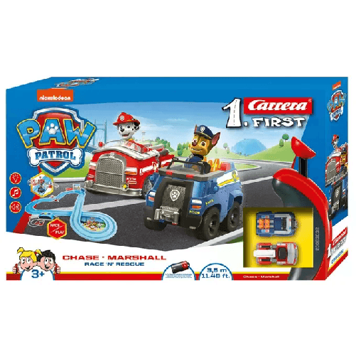 Carrera Paw Patrol Race N Rescue pista giocattolo Plastica