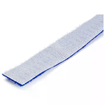 StarTech.com-Rotolo-di-nastro-a-strappo-da-76-m---Fascette-riutilizzabili-da-tagliare-su-misura---Fascette-serracavo-in-tessuto-con-fissaggio-a-strappo-per-cavi-industriali---Blu--HKLP25BL-