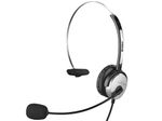 Sandberg-MiniJack-Mono-Headset-Saver-Auricolare-Cablato-A-Padiglione-Ufficio-Nero-Argento