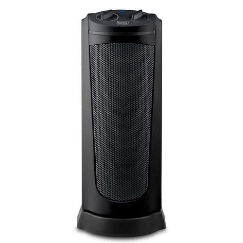 Black & Decker BXSH2002E stufetta elettrica Interno Nero 2000 W Riscaldatore ambiente elettrico con ventilatore