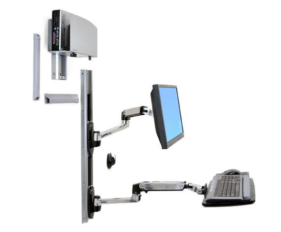 Ergotron LX Wall Mount System Parete