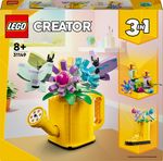 LEGO-Creator-31149-3in1-Innaffiatoio-con-Fiori-Finti-Trasformabile-in-Stivale-o-in-2-Uccelli-con-Trespolo-Giochi-per-Bambini-8-