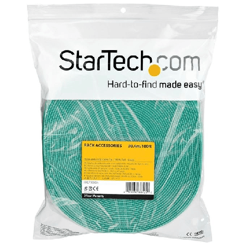 StarTech.com-Rotolo-di-nastro-con-chiusura-a-strappo-da-304-m---Verde