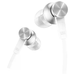 Xiaomi Mi In-Ear Headphones Basic Auricolare Cablato Musica e Chiamate Argento, Bianco