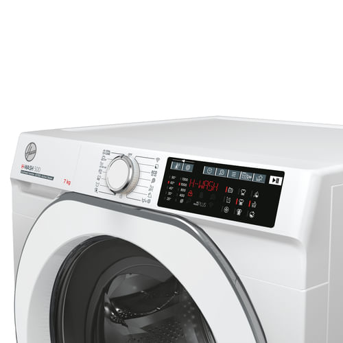 Hoover-HW437AMC-1-S-H-Wash-500-Lavatrice-Slim-Carica-Frontale-ActiveBalance-Kg-Mode-Classe-energetica-A--A-----Capacita--di-carico-7-Kg-Centrifuga-1300-giri-Motore-Inverter-Eco-Power-Profondita--45-cm