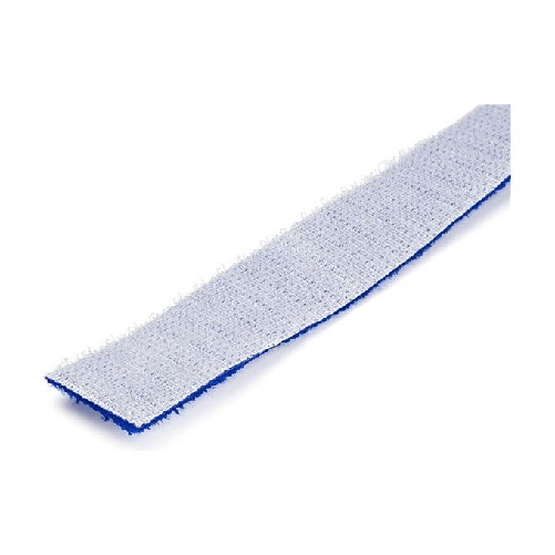StarTech.com-Rotolo-di-nastro-con-chiusura-a-strappo-da-30m---Fascette-riutilizzabili-tagliate-a-misura---Nastro-di-fissaggio-per-cavi-industriali-sfusi-Fasce-in-tessuto-regolabili---Cinghie-di-gestione-dei-cavi-autobloccanti---Blu