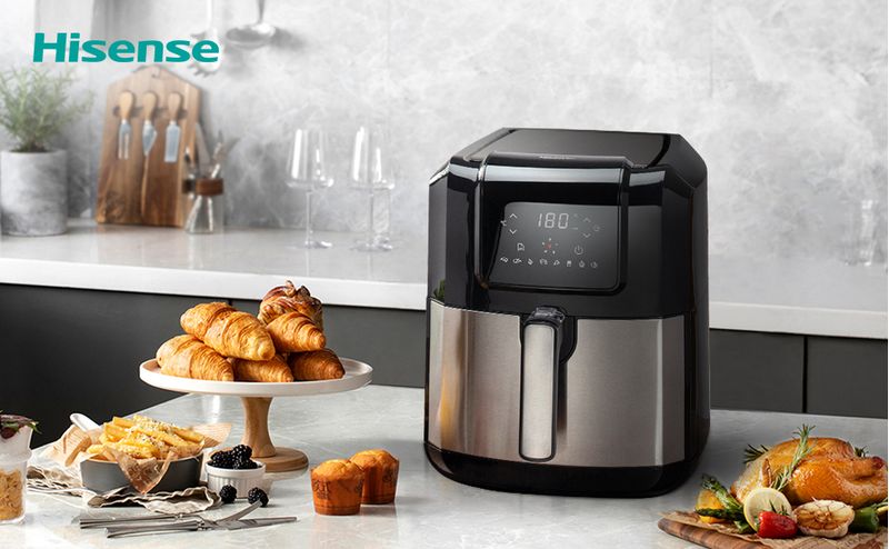 Hisense-H06AFBS1S3-friggitrice-Singolo-5-L-1700-W-Friggitrice-ad-aria-calda-Nero