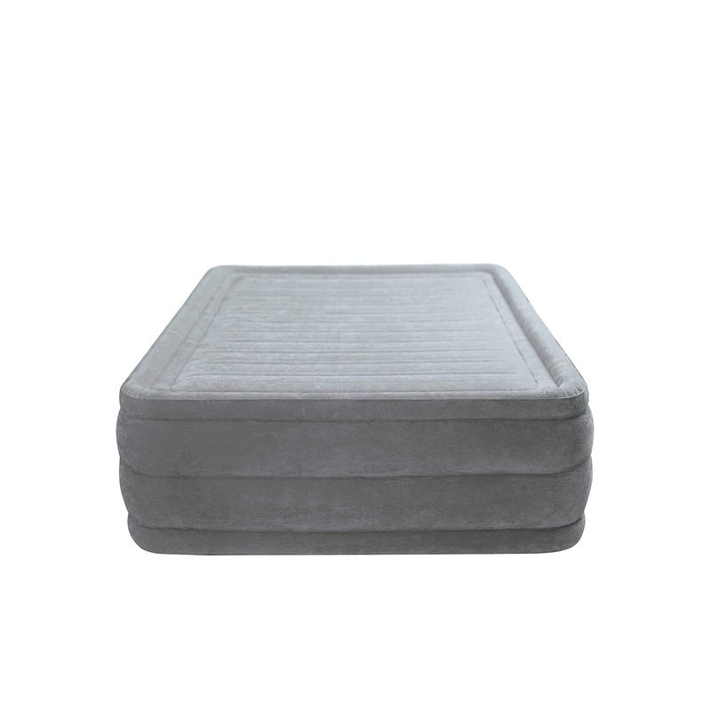 Intex-DuraBeam-Comfort-Plush-High-Rise-Doppio-materasso-Grigio-Grigio-chiaro