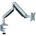 Itb Solution ITB RO17.99.1145 supporto da tavolo per Tv a schermo piatto 68,6 cm (27) Morsa Nero, Argento